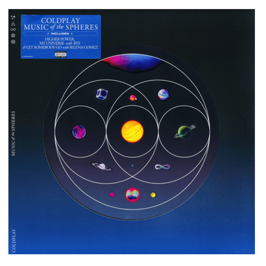VINILO COLDPLAY MUSIC OF THE SPHERES COLOR VINYL - 1