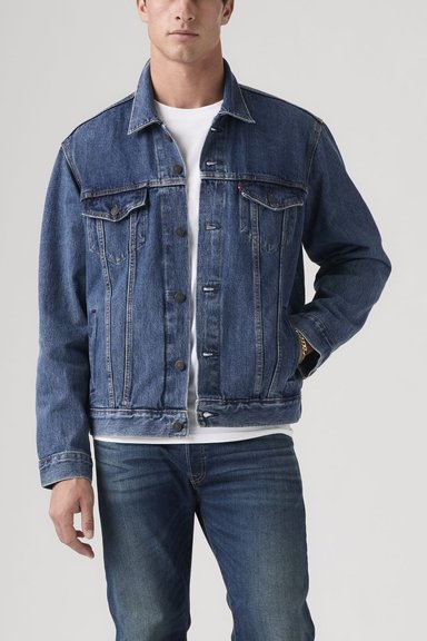 CHAQUETA HOMBRE REGULAR FIT CLASICA AZUL LEVIS 72334-0130 - 5