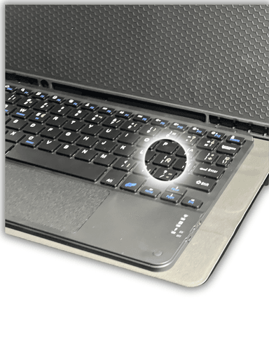 FUNDA PARA IPAD 10.2 7MA / 8VA Y 9NA GENE CON TECLADO TOUCHPAD - 3
