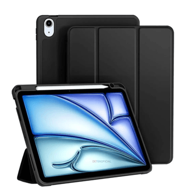 FUNDA SMART COVER PARA IPAD AIR 11 M2 2024 - NEGRO - 1
