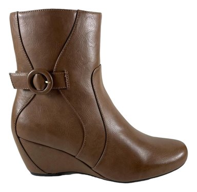 BOTÍN MUJER CUERO TAUPE NATURALIZER EMMA PU - 1