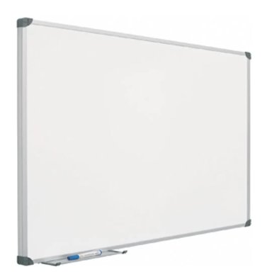 PIZARRA BLANCA ACRILICA MAGNETICA BORDE ALUMINIO 30X40 - 4