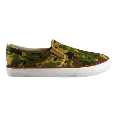 ZAPATILLA URBANA GANGSTA SLIP ON VERDE CAMO HOMBRE - 1