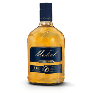 PISCO MISTRAL BOTELLA VIDRIO 1000 CC 35° - 1
