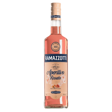 LICOR RAMAZZOTTI BOTELLA VIDRIO 700 CC APERITIVO ROSATO 15° - 1