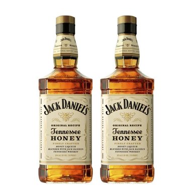 WHISKY JACK DANIEL'S BOTELLA VIDRIO 750 CC 2 UN DANIELS HONEY 35° - 1