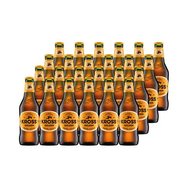 24X CERVEZA KROSS GOLDEN BOTELLIN 330CC - 1
