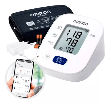 TENSIOMETRO OMRON HEM7142 TOMA PRESIÓN DIGITAL DE BRAZO HEM-7142 14 MEMORIAS - 1