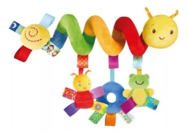 SONAJERO ESPIRAL CUNA COCHE Y SILLA AUTO NIÑOS MULTICOLOR - 2