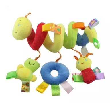 SONAJERO ESPIRAL CUNA COCHE Y SILLA AUTO NIÑOS MULTICOLOR - 4
