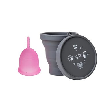 COPA MENSTRUAL TALLA ESTÁNDAR AYLA CON ESTERILIZADOR - 2