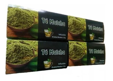 INFUSION TE VERDE CAJA 2 UN 50 BOLSITAS MATCHA - 1