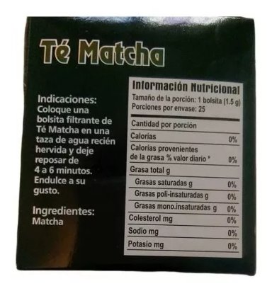 SET TÉ VERDE MATCHA CAJAS 9 UN - 4