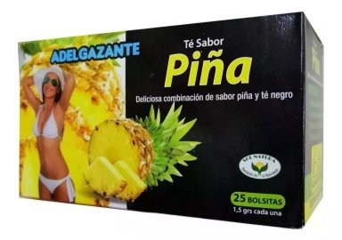INFUSION TE 2 X 25 BOLSITAS FILTRANTE PIÑA ADELGAZANTE - 1
