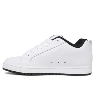 ZAPATILLAS HOMBRE DC URBANAS BLANCO CUERO COURT GRAFFIK 300529 WLK - 3