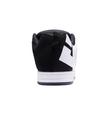 ZAPATILLAS HOMBRE DC URBANAS BLANCO CUERO COURT GRAFFIK 300529 WLK - 5