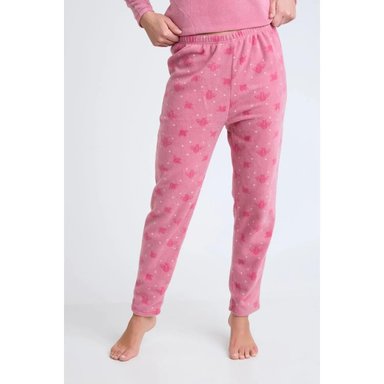 PIJAMA POLAR MUJER DETALLES BORDADOS 1774 BECKIL - 3