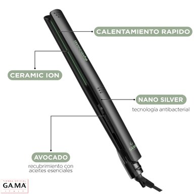 PACK GAMA SECADOR BORA Y ALISADOR ELEGANCE AVOCADO - 3