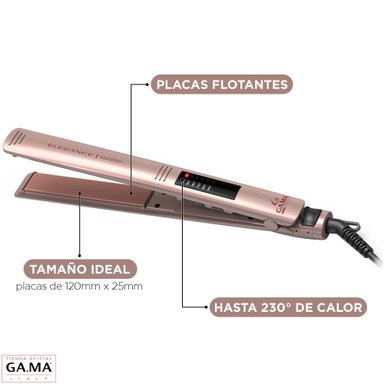 Alisadora Gama Elegance Led Keration Protección De Keratina - 4