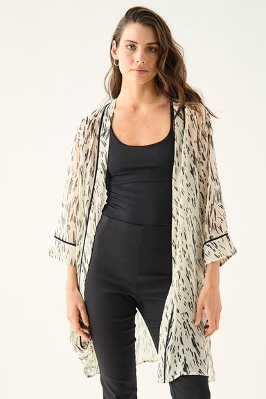 TAPADO MUJER ASH BEIGE ESTAMPADO - 3