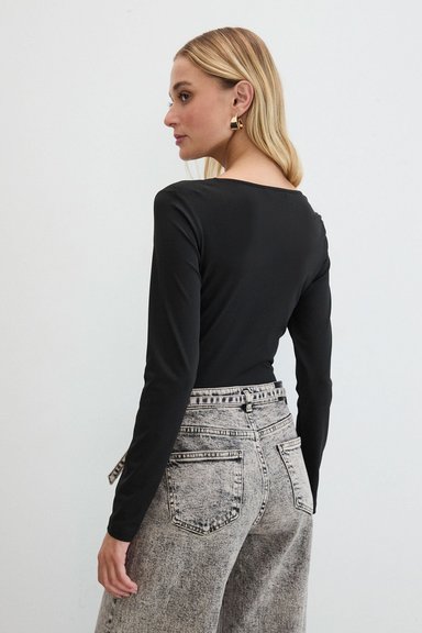 POLERA MANGA LARGA MUJER ASH - 3