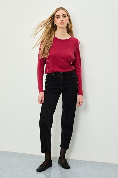 POLERA MANGA LARGA MUJER IO - 5