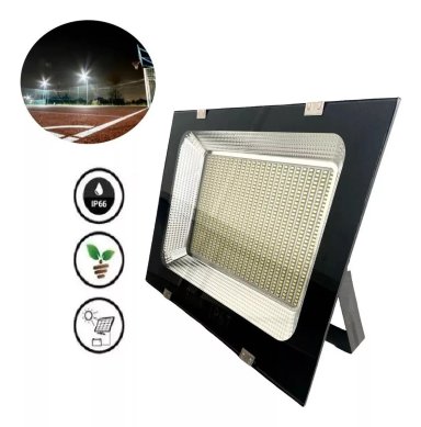 FOCO REFLECTOR 800W LUZ LED EXTERIOR RESISTEN AL AGUA - 1