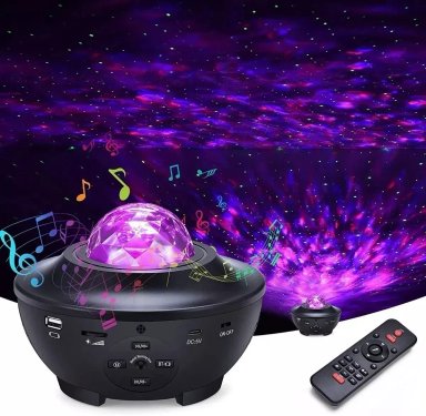 PROYECTOR GALAXY GALAXIA ESTRELLAS UNIVERSO CON BLUETOOTH MUSICA - 1