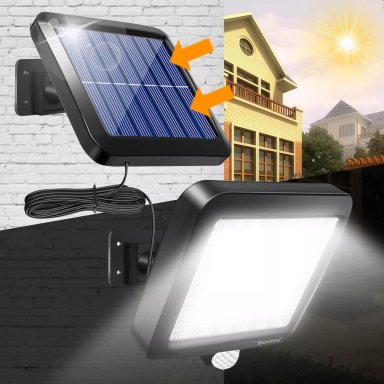 PACK X4 FOCO LED SOLARES DE SEGURIDAD 250WATTS - 4