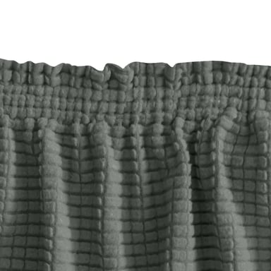 FUNDA PALERMO PROTECTORA SOFÁ 2 CUERPOS GRIS - 2