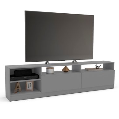 RACK TV VEKKA HOME MOYAN MDP GRIS GREY 75' 2 PUERTAS - 3