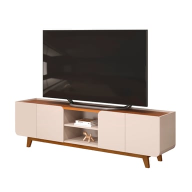 RACK TV 75 PULGADAS 4 PUERTAS VEKKA HOME NADINE BEIGE - 5