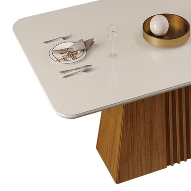 JUEGO DE COMEDOR VEKKA HOME CELINA ITALIA LIA 6 SILLAS - 6