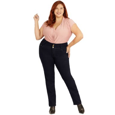 JEANS RECTO DE MUJER J72 YASSNE - 1