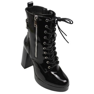 BOTIN DE MUJER TACO ALTO 326 YASSNE NEGRO - 3