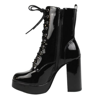 BOTIN DE MUJER TACO ALTO 326 YASSNE NEGRO - 4