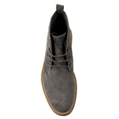 BOTINES CHELSEA DE HOMBRE CON CORDONES L12 GRIS - 3