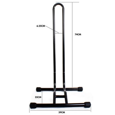 SOPORTE BICICLETA RACK VERTICAL BICICLETERO ESTACIONAMIENTO - 5