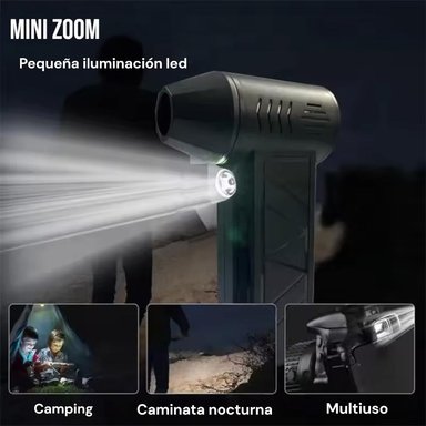 SOPLADOR TURBO JET INALÁMBRICO PARA BARBERIA - PELUQUERIA Y TODO USO - 7