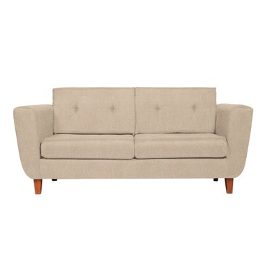 SOFÁ CASA WOW DECO TURÍN 3 CUERPOS BEIGE - 1