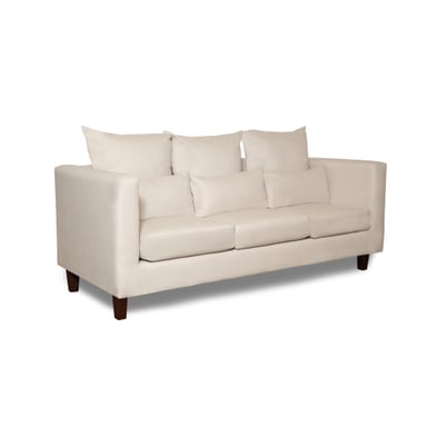 SOFA 3 CUERPOS RAGNAR BEIGE TELA – CONFORT Y ESTILO PARA TU HOGAR - 6