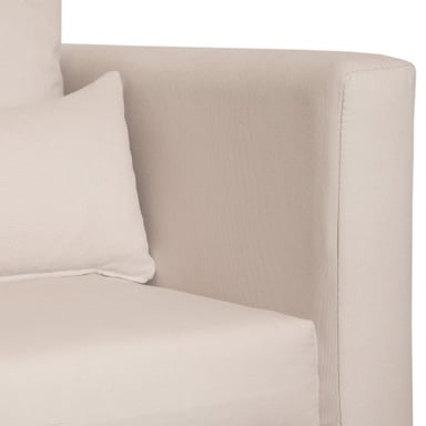 SOFA 3 CUERPOS RAGNAR BEIGE TELA – CONFORT Y ESTILO PARA TU HOGAR - 7