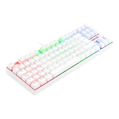 TECLADO GAMER REDRAGON KUMARA K552 BLANCO RGB SW RED - 3