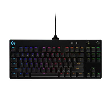TECLADO GAMER LOGITECH G PRO QWERTY GX BLUE CLICKY INGLE S - 1
