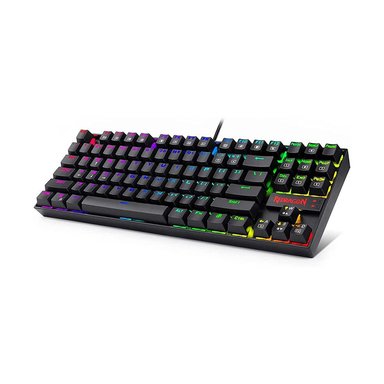 TECLADO GAMER REDRAGON KUMARA K552 RED ESPAÑOL NEGRO RAINBOW - 3