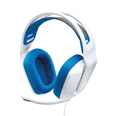 AUDIFONOS GAMER LOGITECH G335 BLANCOS JACK 3.5MM - 1