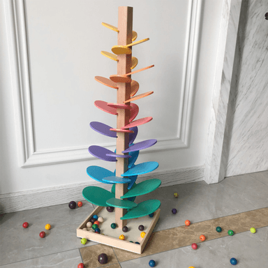 ARBOL MUSICAL MONTESSOI JUEGO TORRE DE HOJAS - 4