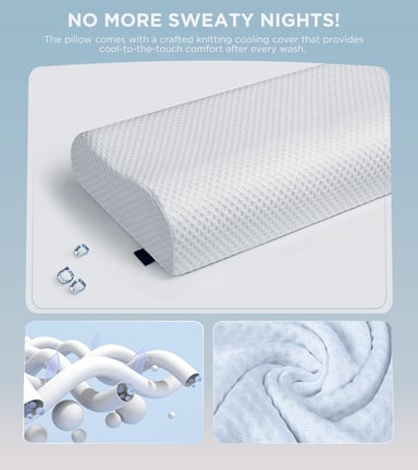 ALMOHADA AJUSTABLE APOYO CUELLO ALIVIO ORTOPEDICO RONDON - 3