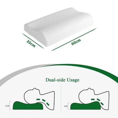 ALMOHADA AJUSTABLE APOYO CUELLO ALIVIO ORTOPEDICO RONDON - 8