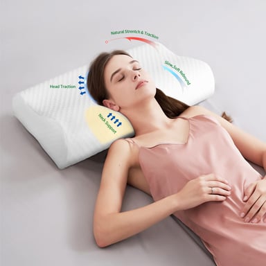 ALMOHADA AJUSTABLE APOYO CUELLO ALIVIO ORTOPEDICO RONDON - 9